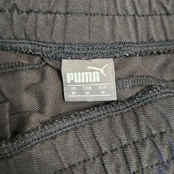 Scuderia Ferrari Puma Jogger Track Pant Size Medium 577841-01 Race Sweats Black - Picture 15 of 16